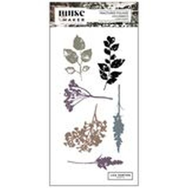 Muse and Maker - Clear Stamps - Fractured Foliage