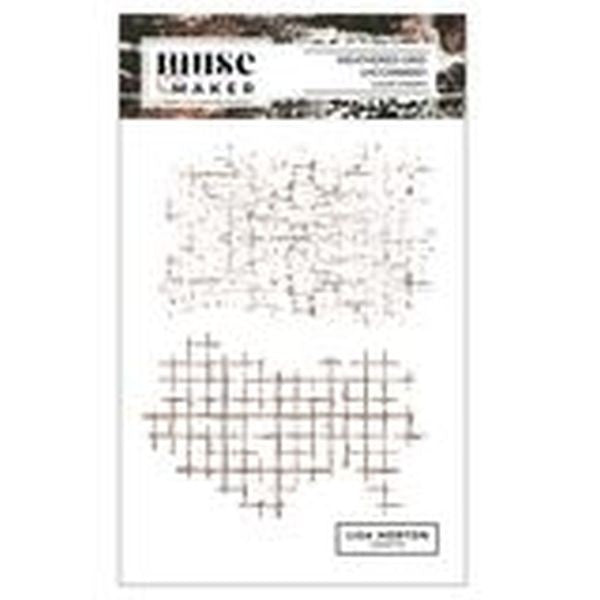 Muse and Maker - Clear Stamps - Weather Grid