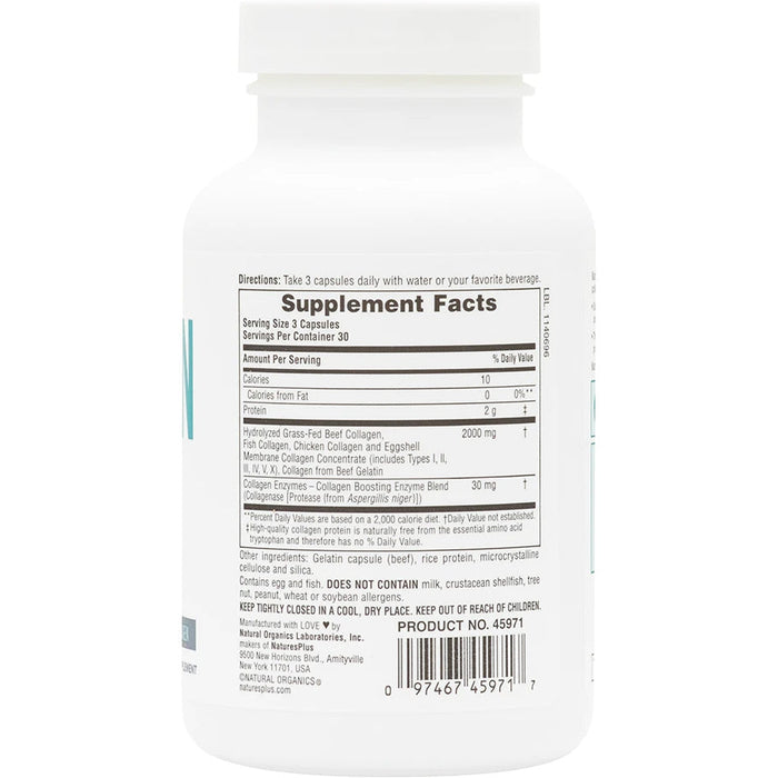 NaturesPlus Collagen Peptides Capsules