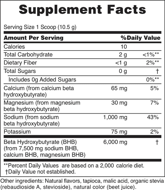 NaturesPlus KetoLiving BHB Drink Mix
