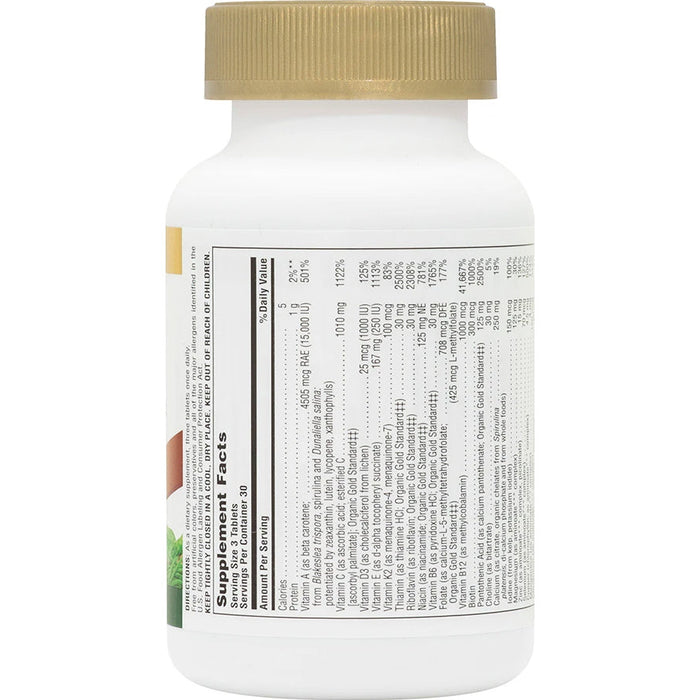 NaturesPlus Source of Life GOLD Multivitamin Tablets