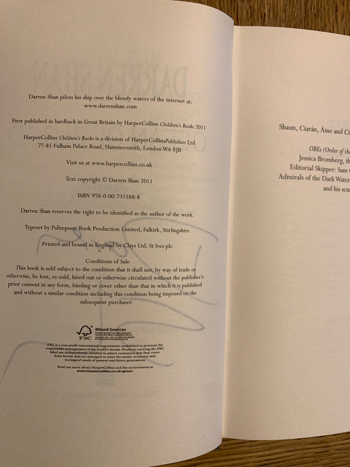 Ocean of Blood (signed)