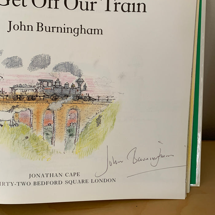 Oi! Get Off Our Train (signed)