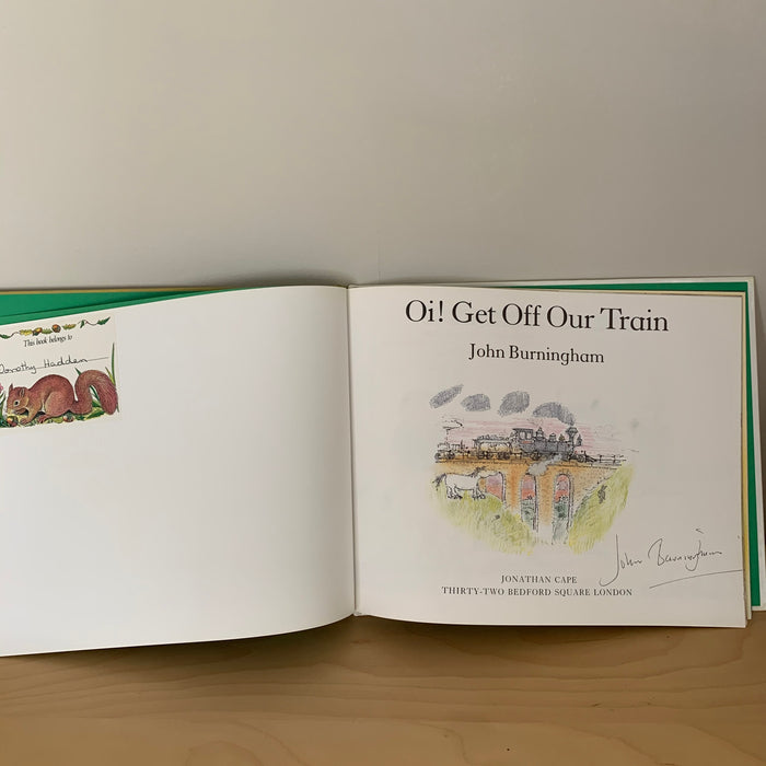 Oi! Get Off Our Train (signed)