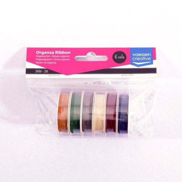 Organza Ribbon - Christmas