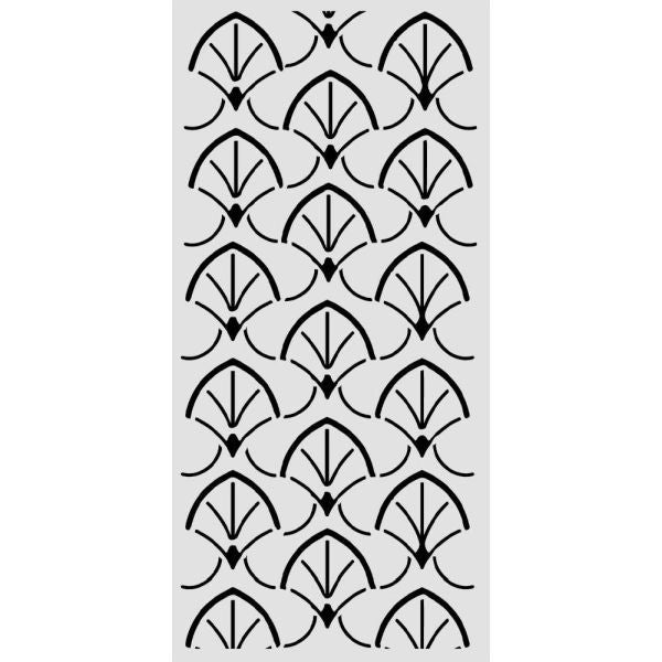Oriental Garden - Stencil - Borders