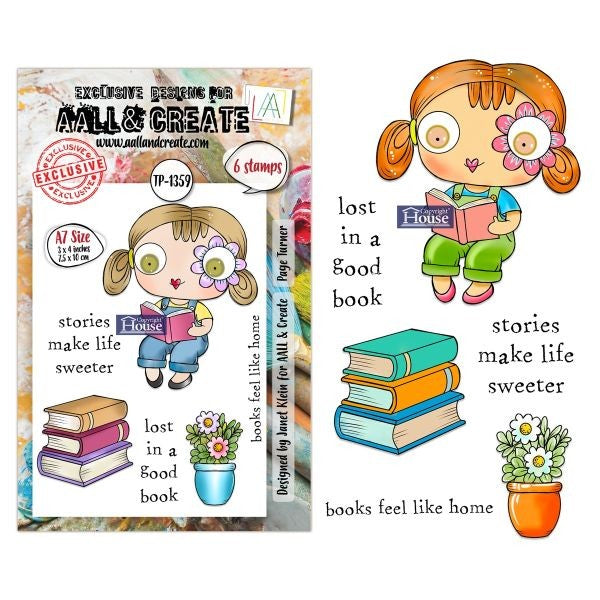 Page Turner - Clear Stamps