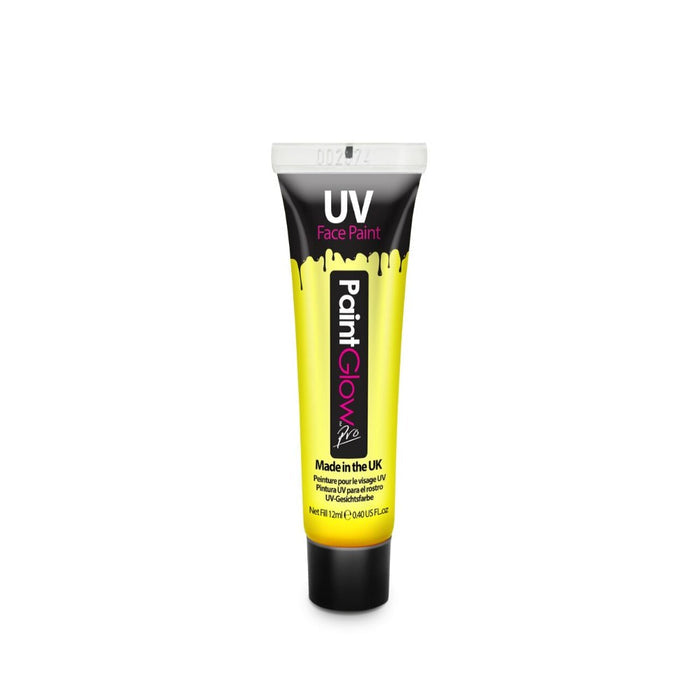 PAINT GLOW - NEON UV MAKEUP YELLOW - Beauty Bar