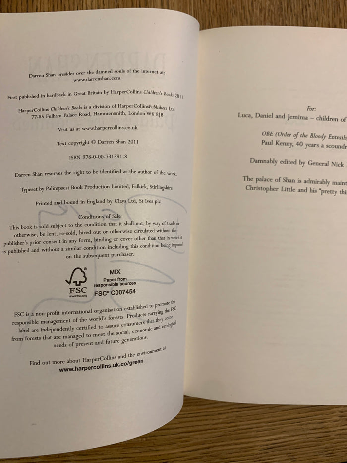 Palace of the Damned (signed)