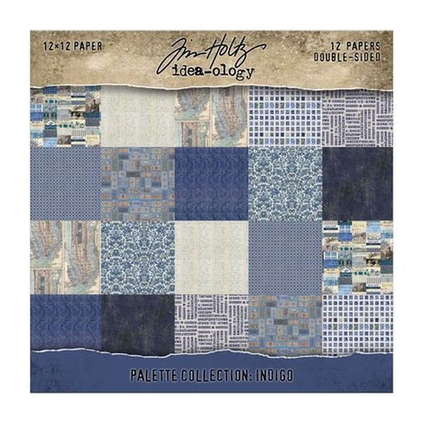 Palette Collection -  12x12 Paper Pad - Indigo