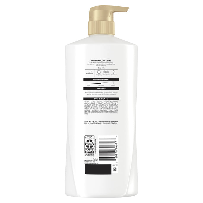 Pantene Pro-V Curl Perfection Conditioner, Nourishing, 25.1 oz