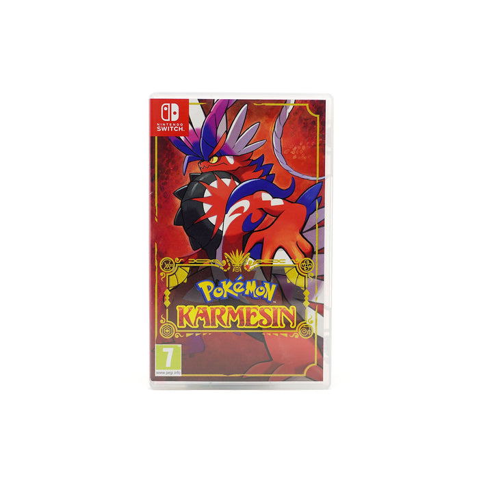Pokémon Karmesin für Nintendo Switch in Originalverpackung - Vorderseite