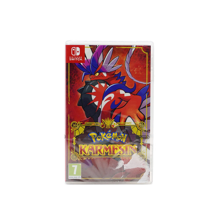 Pokémon Karmesin für Nintendo Switch sealed (ungeöffnet) in Originalverpackung - Vorderseite