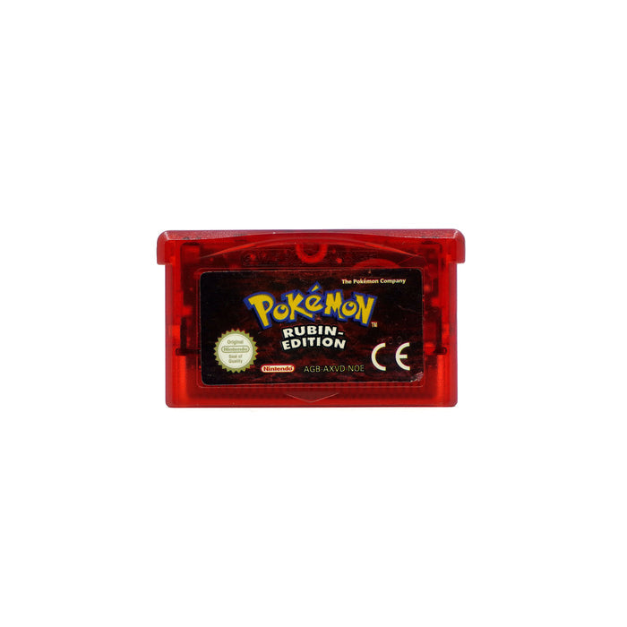 Pokémon Rubin-Edition Modul für Game Boy Advance - Vorderseite