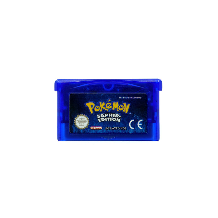 Pokémon Saphir-Edition Modul für Game Boy Advance - Vorderseite