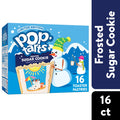 Pop-Tarts Frosted Sugar Cookie Instant Breakfast Toaster Pastries, Shelf-Stable, Ready-to-Eat, 27 oz, 16 Count Box
