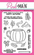 Pumpkin Spice Mug - Clear Stamps