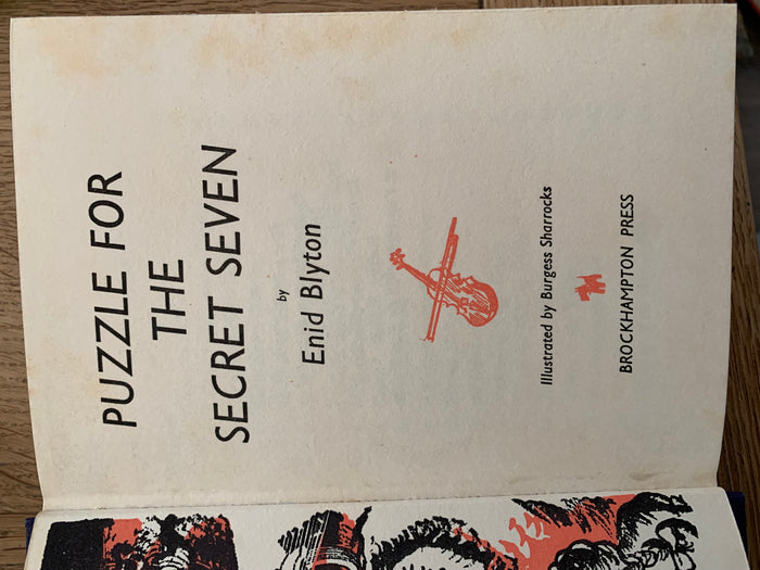 Puzzle For The Secret Seven