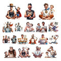 Quirky Dads - Ephemera