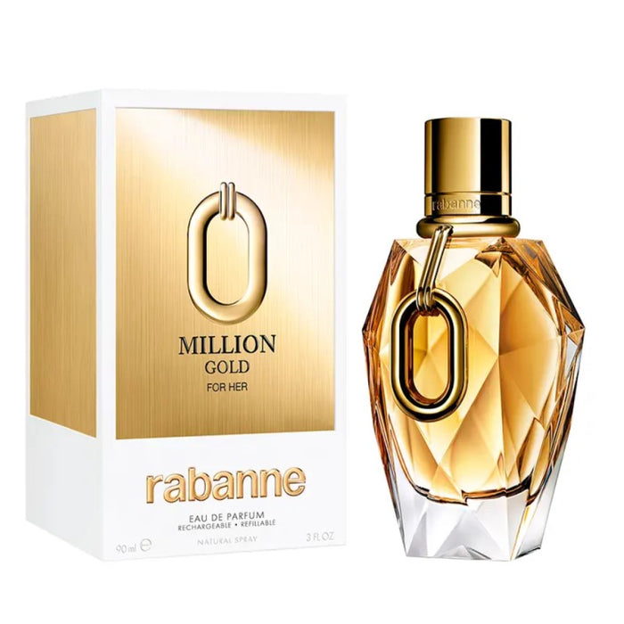 PACO RABANNE MILLION GOLD FOR HER EDP AVAILABLE IN 2 SIZES - Beauty Bar