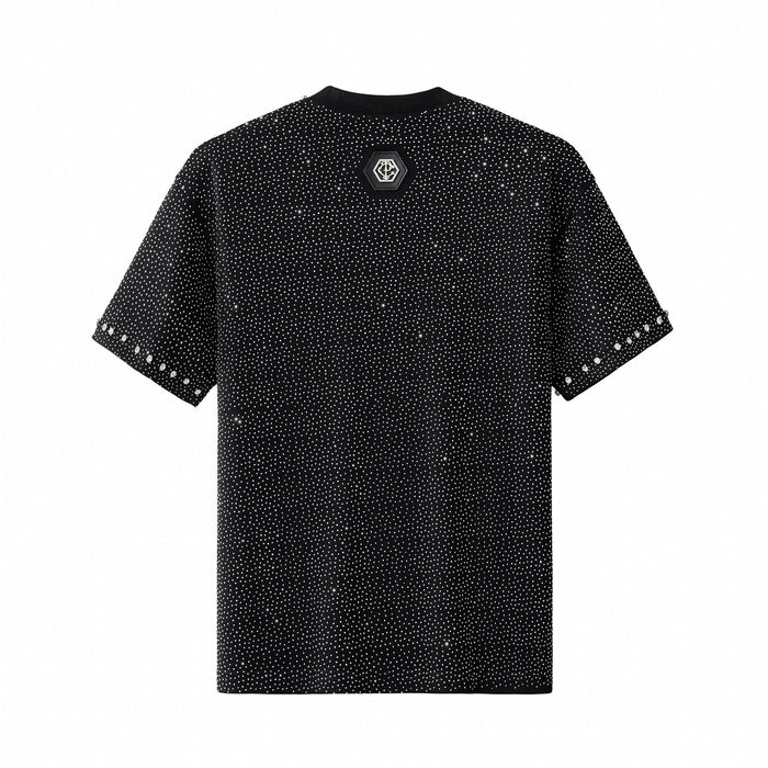 Radiant Grid Stone Short set – Century Penthouse BLACK/SILVER