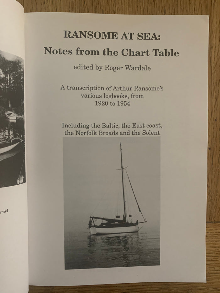 Ransome at Sea: Notes from the Chart Table