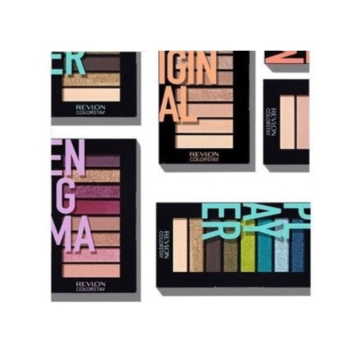 REVLON COLORSTAY LOOKS BOOK EYE SHADOW PALETTES - AVAILABLE IN 6 SHADES - Beauty Bar