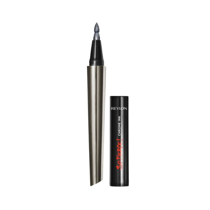 REVLON SO FIERCE! CHROME INK LIQUID LINER GUNMETAL - Beauty Bar