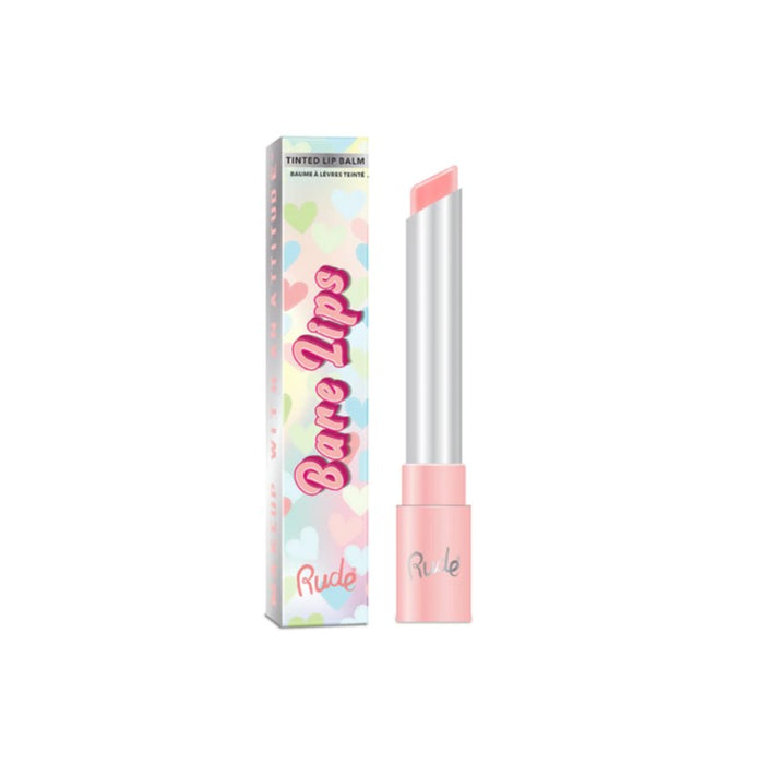 RUDE BARE LIPS TINTED LIP BALM AVAILABLE IN 4 SHADES - Beauty Bar