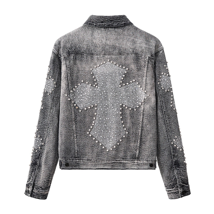 Sanctum Cross Denim Jkt – Century Penthouse GREY