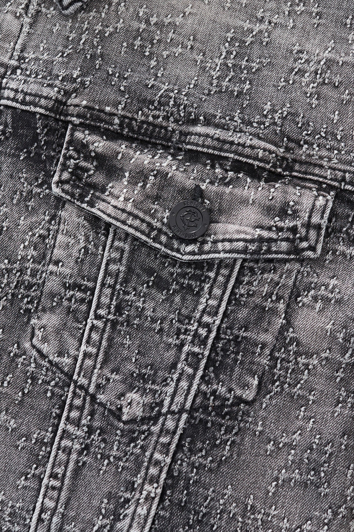 Sanctum Cross Denim Jkt – Century Penthouse GREY