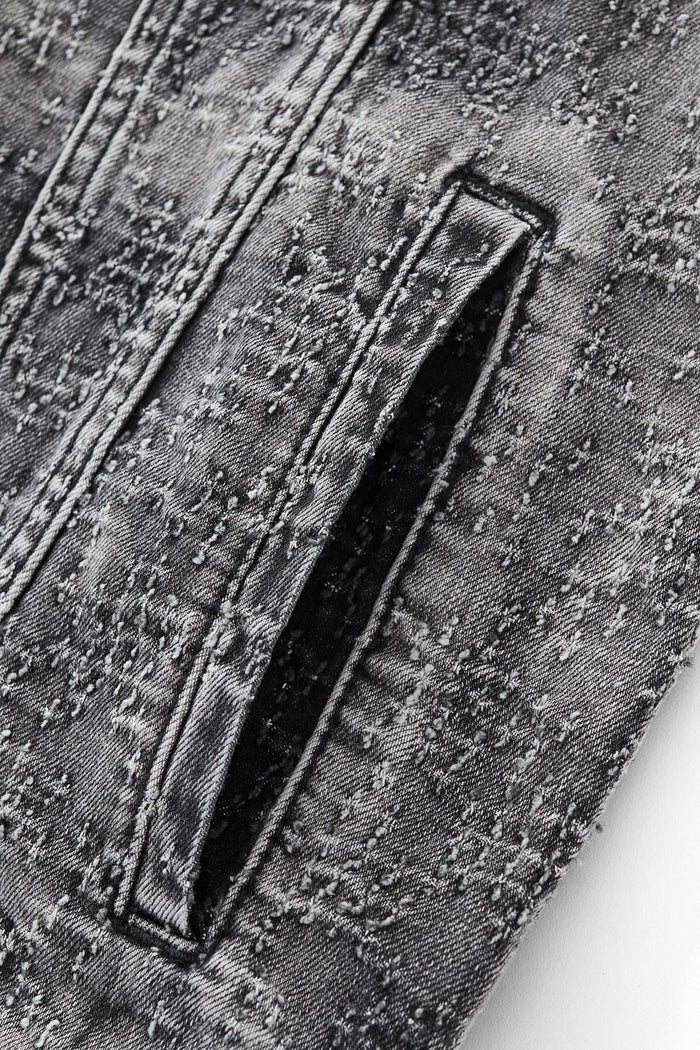 Sanctum Cross Denim Jkt – Century Penthouse GREY