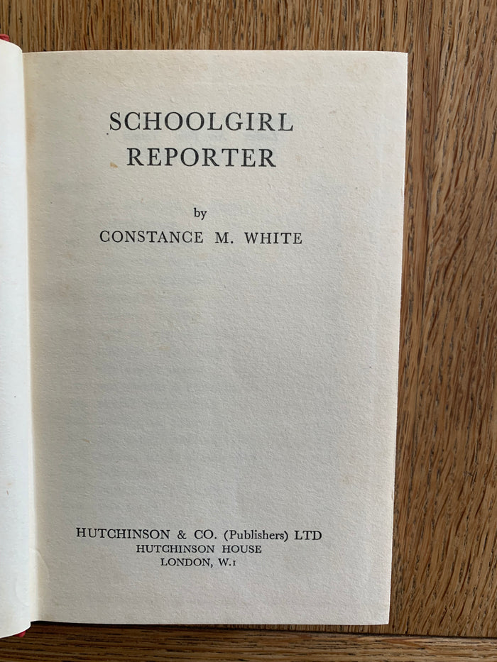 Schoolgirl Reporter