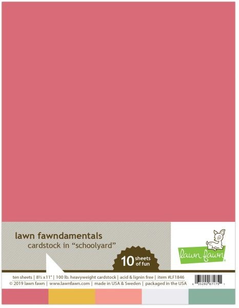 Schoolyard - Cardstock Bundle