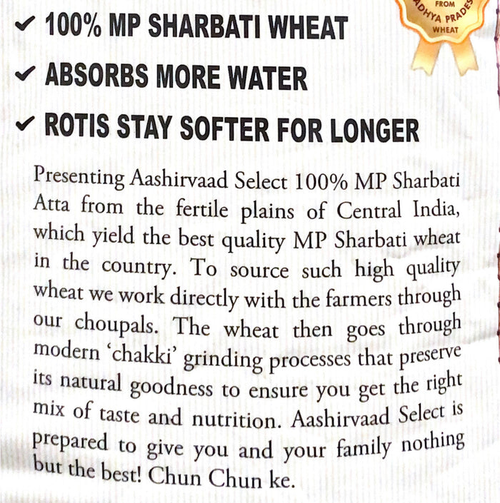 Select Superior Sharbati Atta