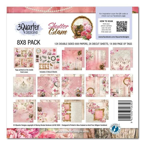 Shutter Glam - 8x8 Collection Pack