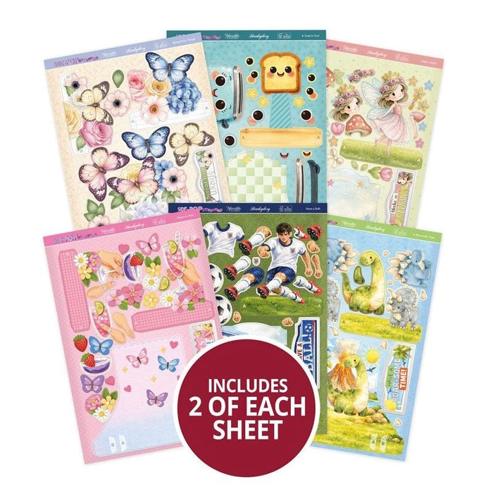 Side-Pop Stepper Cards - Set 2 - Silver