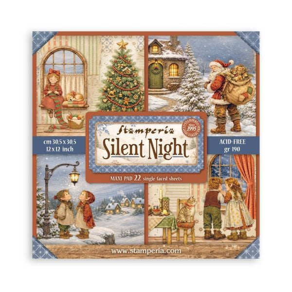 Silent Night -12x12 Paper Pack - Single Sided