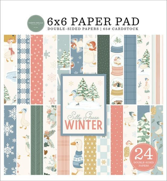 Silly Goose Winter - 6x6 Paper Pad