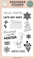 Silly Goose Winter - Clear Stamps - Winter Cheer