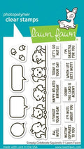 Simply Celebrate Squirrels - Clear Stamps