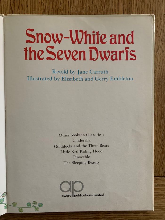 Snow-White and the Seven Dwarfs