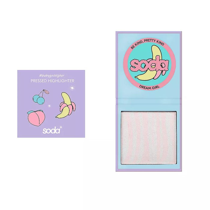SODA PRESSED HIGHLIGHTER AVAILABLE IN 3 SHADES - Beauty Bar
