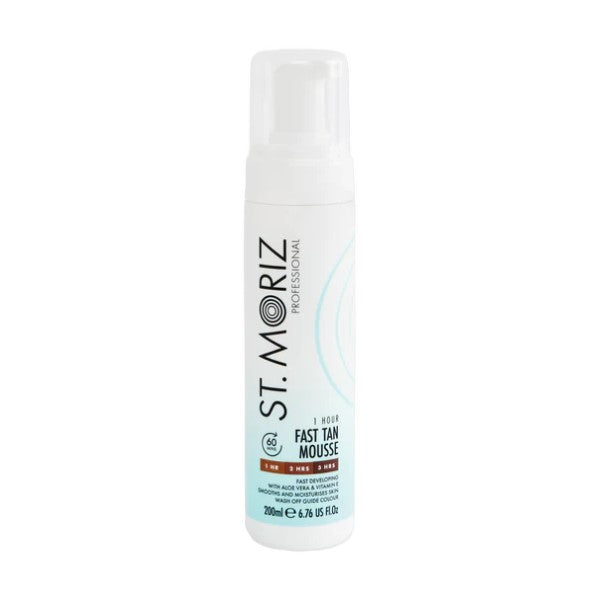 ST.MORIZ PROFESSIONAL 1 HOUR FAST TAN MOUSSE 200ML - Beauty Bar