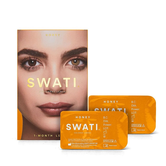 SWATI HONEY - 1 MONTH LENSES - Beauty Bar