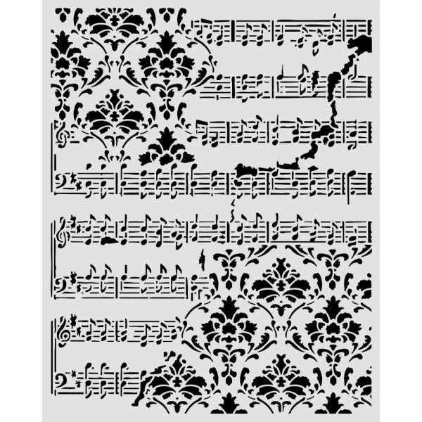 Symphony - Stencil - Score and Frize