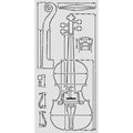Symphony - Stencil - Violin Sections