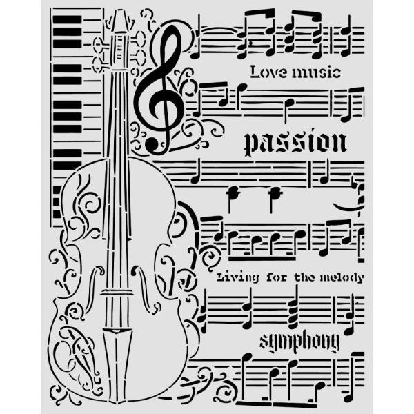 Symphony - Stencil - Violin