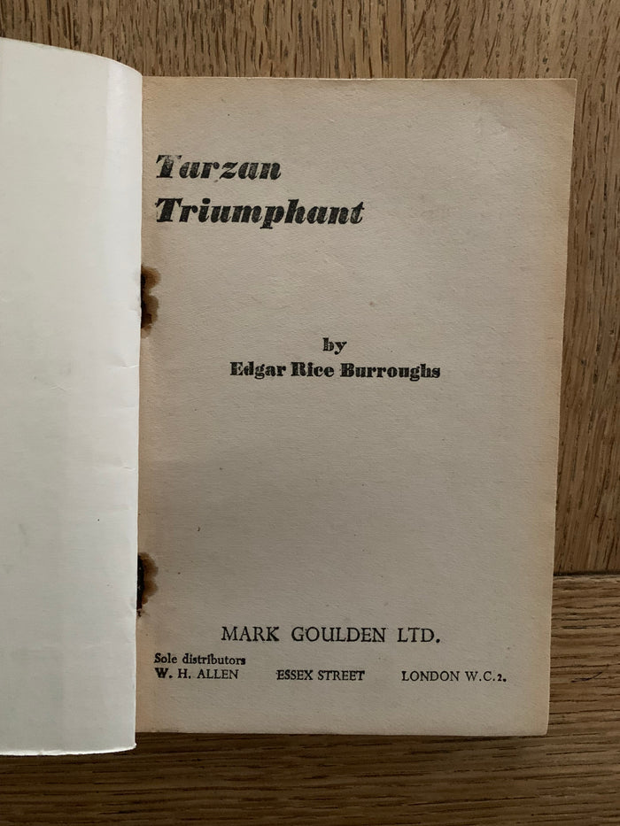 Tarzan Triumphant