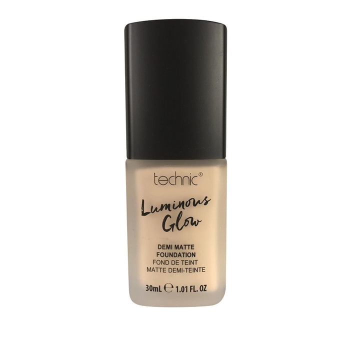 TECHNIC LUMINOUS GLOW DEMI MATTE FOUNDATION - AVAILABLE IN 4 SHADES - Beauty Bar